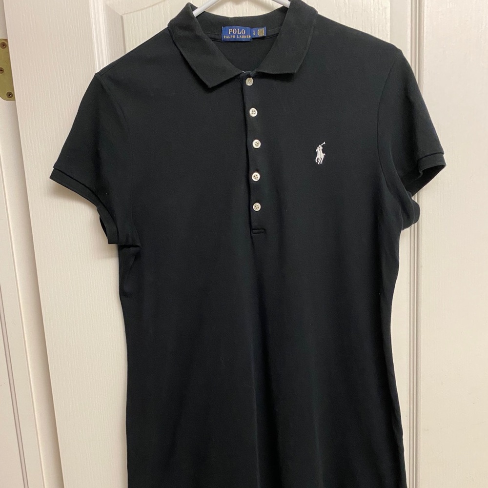Polo Ralph Lauren Women's Polo Mini Dress Collared